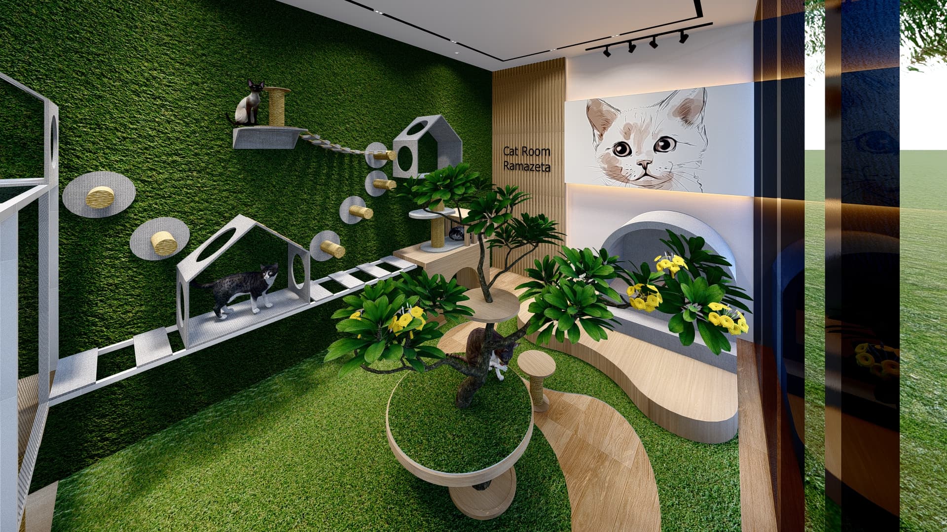 Cat Room · 1 ruang - foto 1