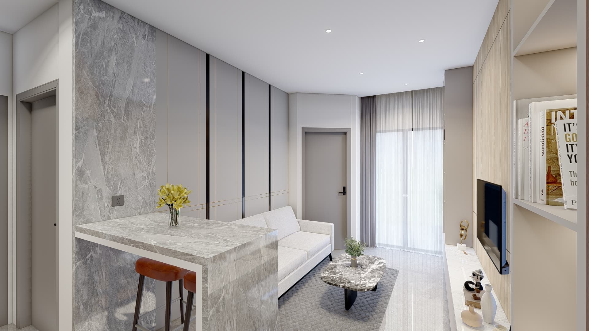 Apartemen · 3 ruang - foto 3